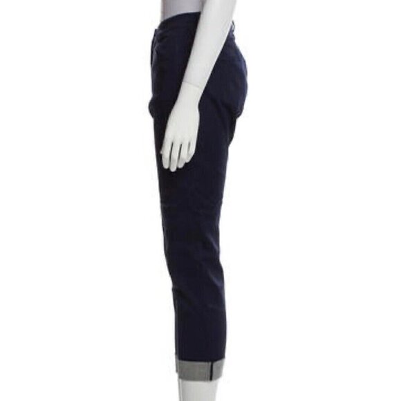 ST. JOHN COLLECTION Dark Blue Mid-Rise‎ Skinny Leg Jeans Size 4 $395 - Picture 2 of 3